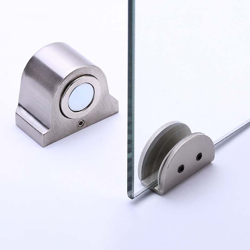 Magnetic Catch Door - Porte sans aspiration verre perforé sol