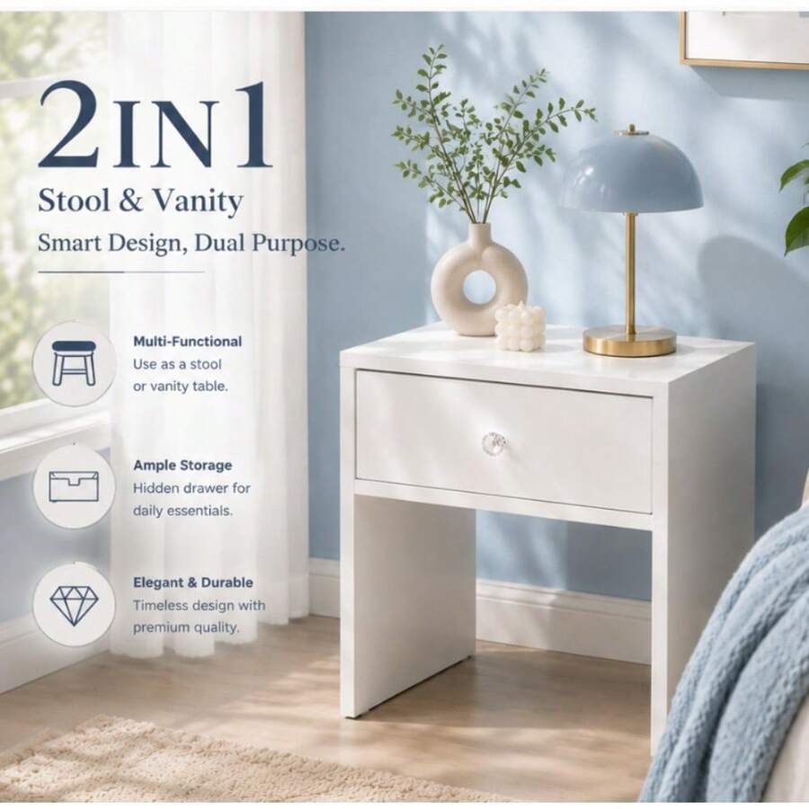 Furniture Hardware Jig - Tabouret de rangement et table de