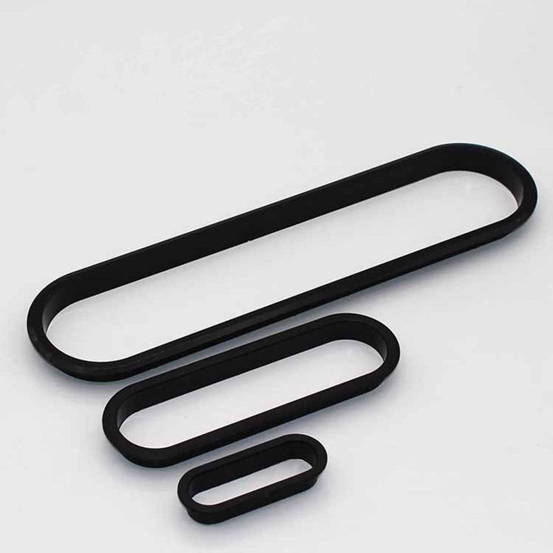 Furniture Hardware Handles - Lot de 2 passe-câbles ovales en
