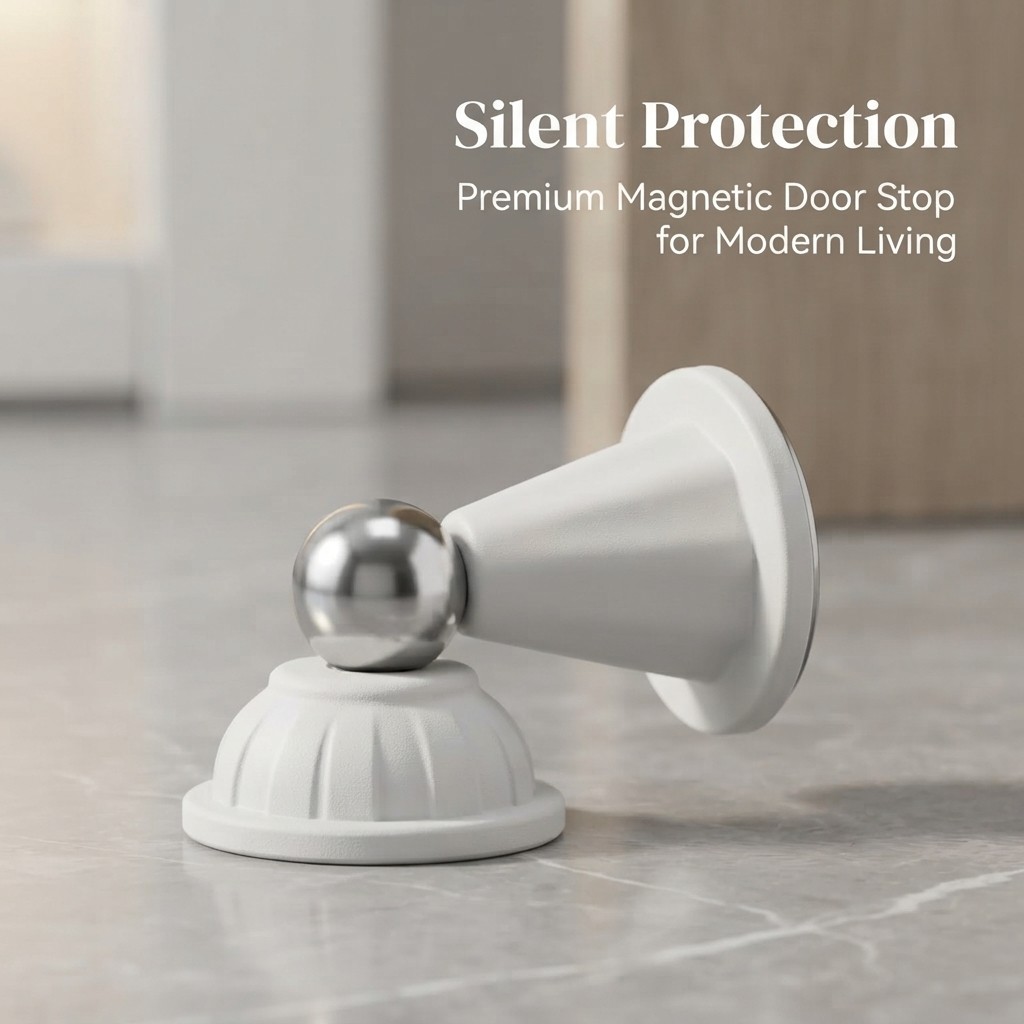 Magnetic Catch Door - Arrêt de porte magnétique sans perçage