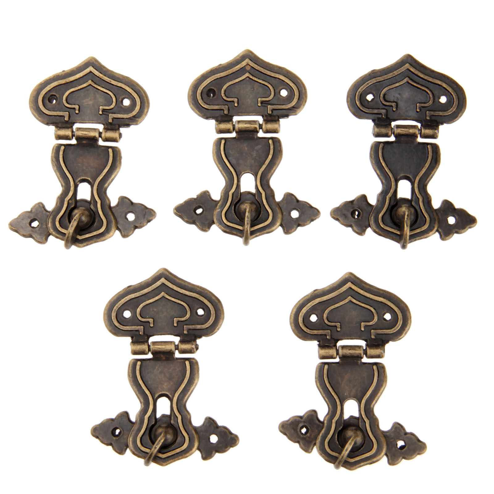 Furniture Hardware Screws - Moraillons décoratifs en métal antique, crochet
