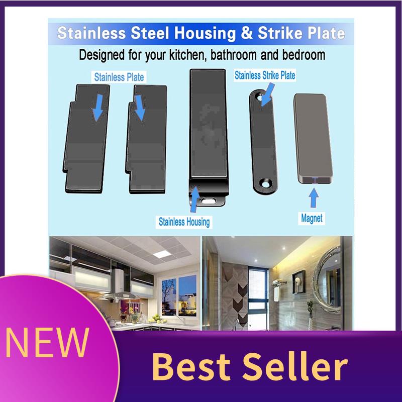 Magnetic Catch Door - HFES Lot de 4 loquets de