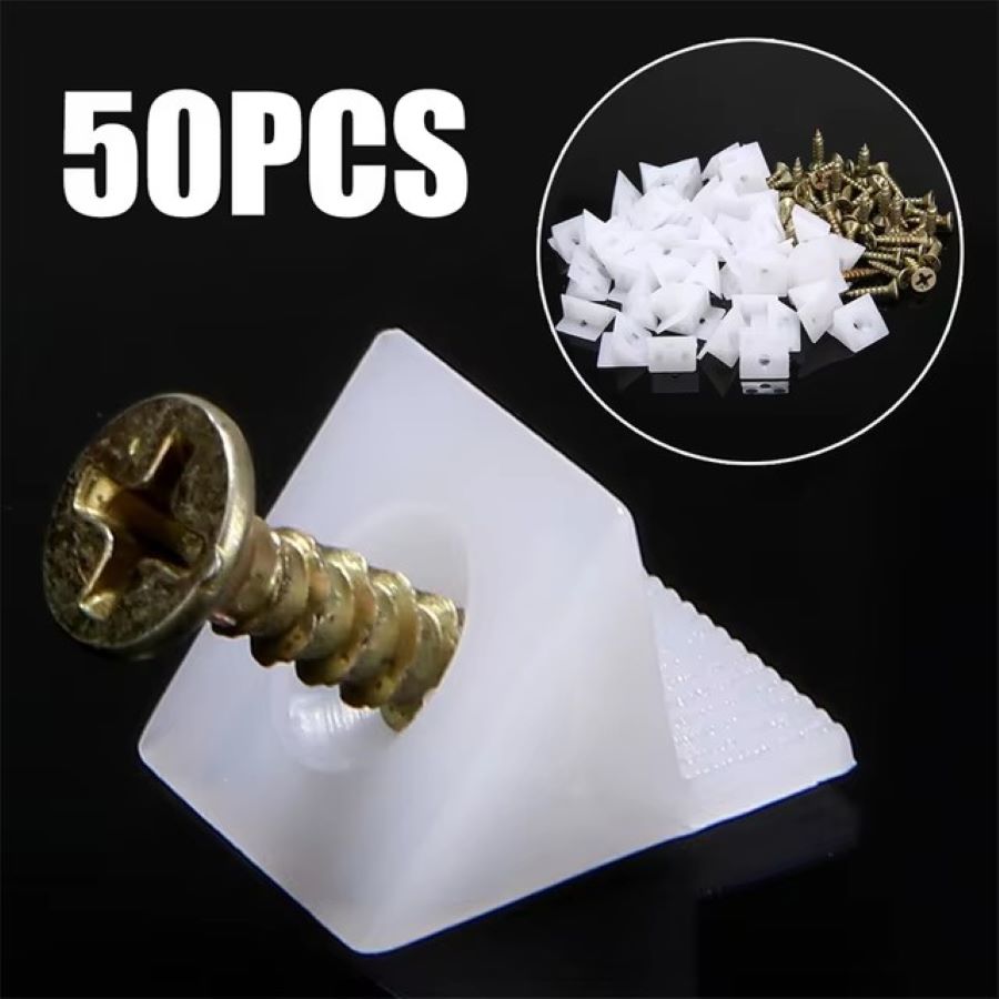 Furniture Hardware Screws - 50/100 pièces Cales de réparation et