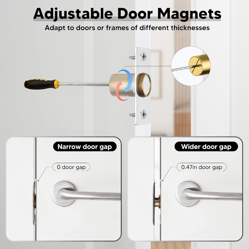Lot de 2 loquets de porte magn - Magnetic Catch Door avis et prix