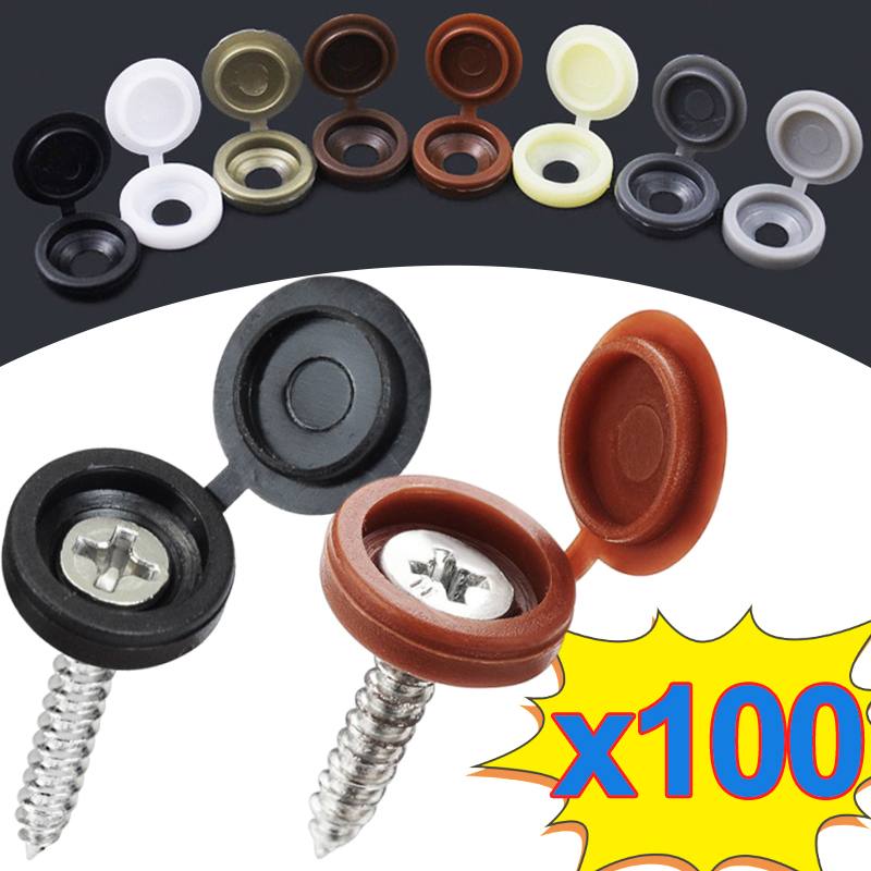 10/500 pièces Capuchons décora - Furniture Hardware Screws avis et prix