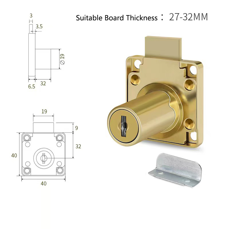 Yutoko serrure de tiroir de bu - Furniture Interlocking Hardware avis et prix